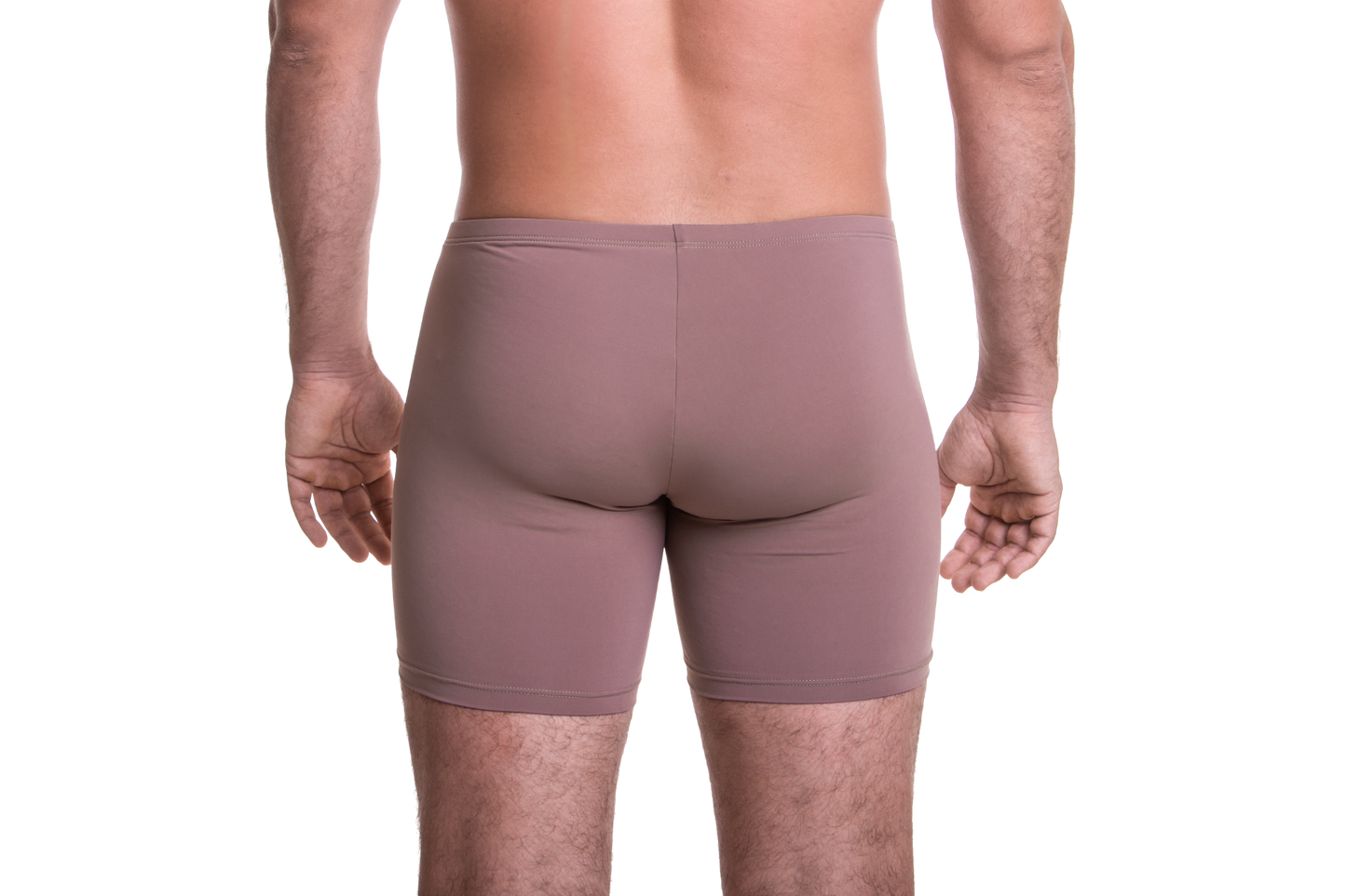 Hosszú bézs boxer