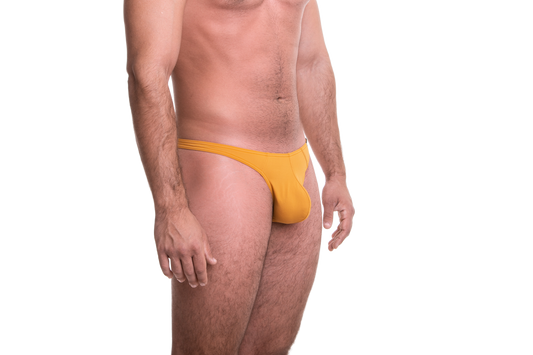 Mustársárga férfi tanga