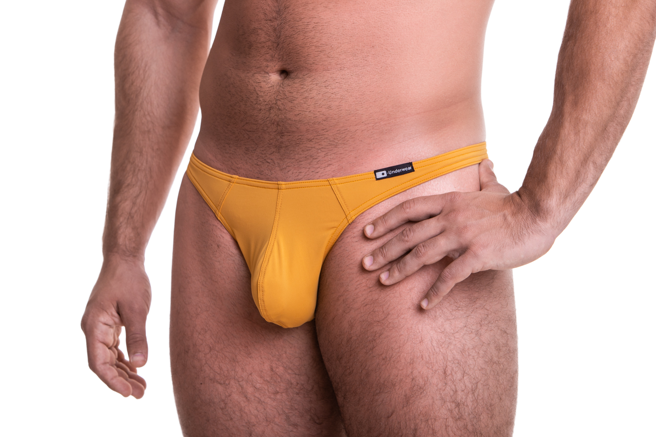 Mustársárga férfi tanga