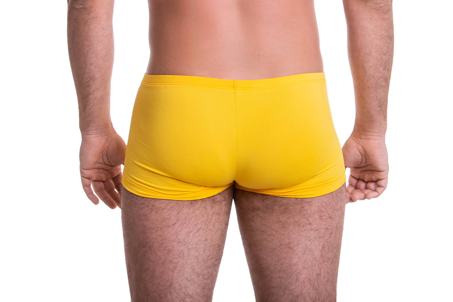 Rövid sárga boxer