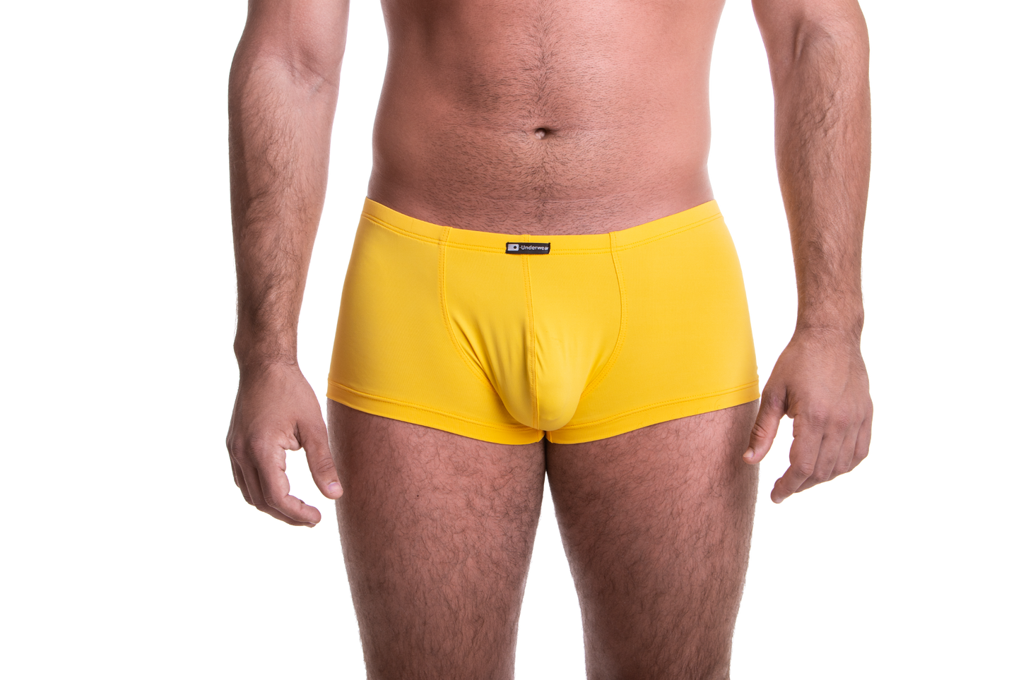 Rövid sárga boxer