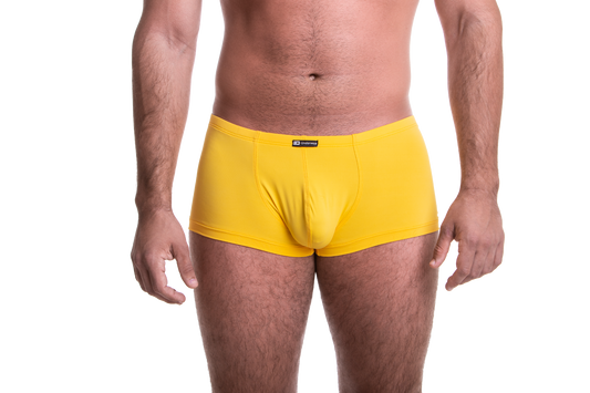Rövid sárga boxer