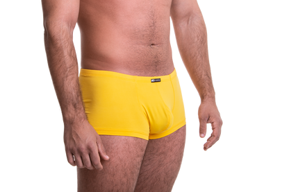 Rövid sárga boxer