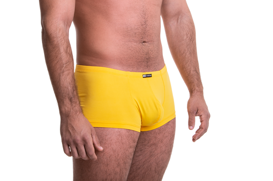 Rövid sárga boxer