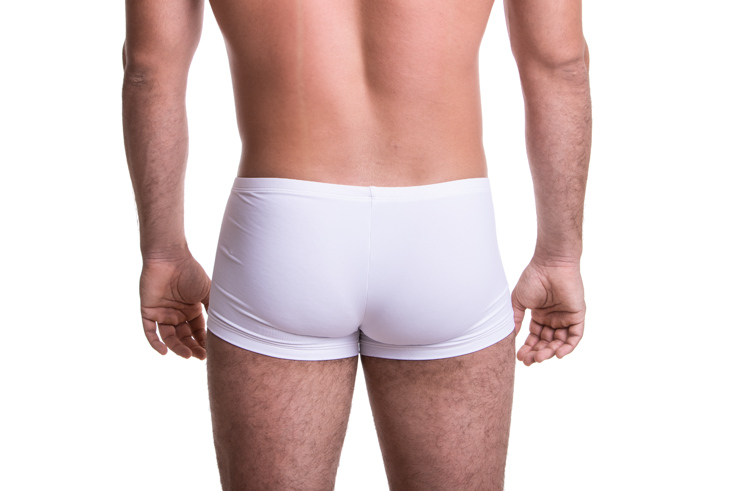 Rövid fehér boxer