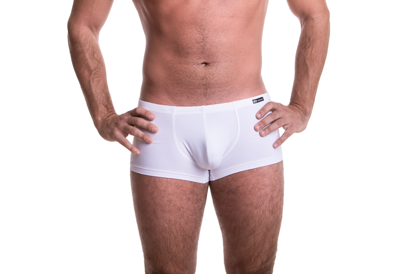 Rövid fehér boxer