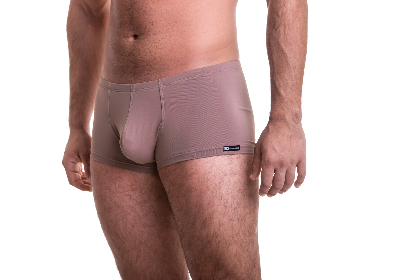 Rövid bézs boxer