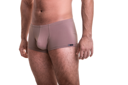 Rövid bézs boxer