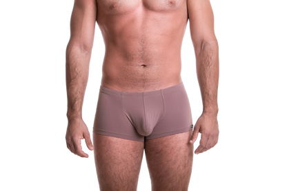 Rövid bézs boxer