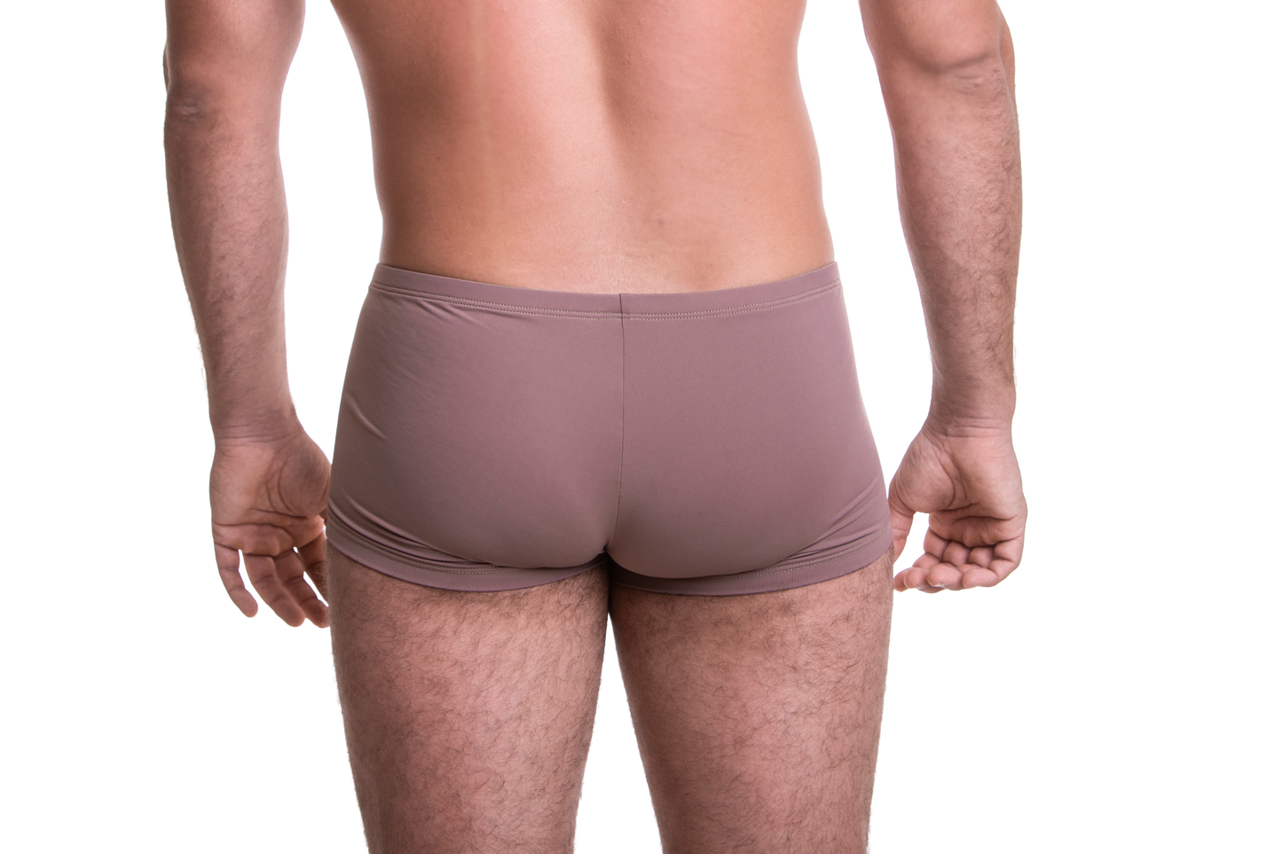 Rövid bézs boxer