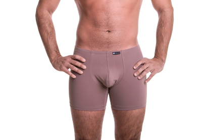 Hosszú bézs boxer