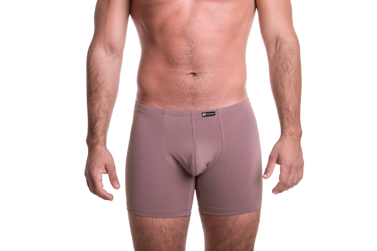 Hosszú bézs boxer