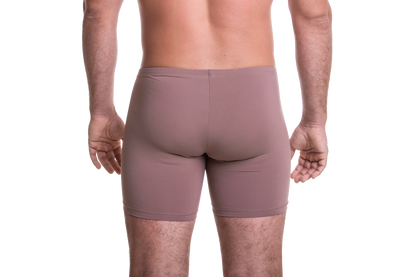 Hosszú bézs boxer