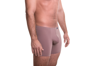 Hosszú bézs boxer