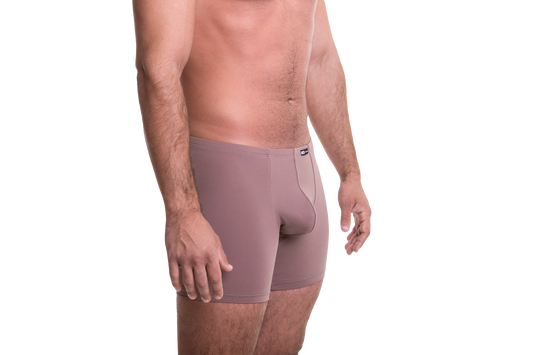 Hosszú bézs boxer