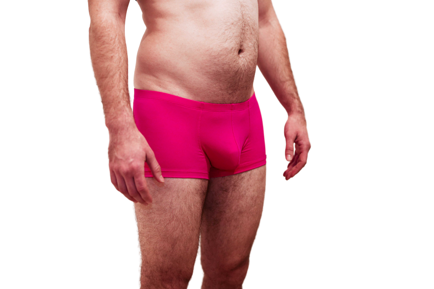 Rózsaszín rövid boxer