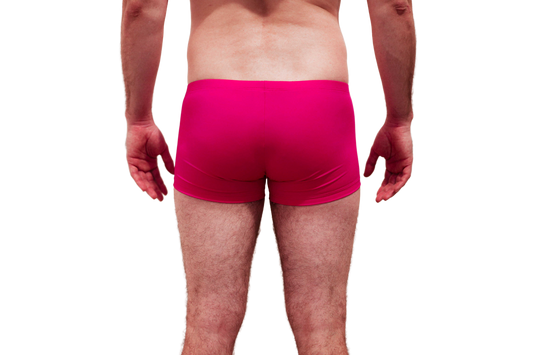 Rózsaszín rövid boxer