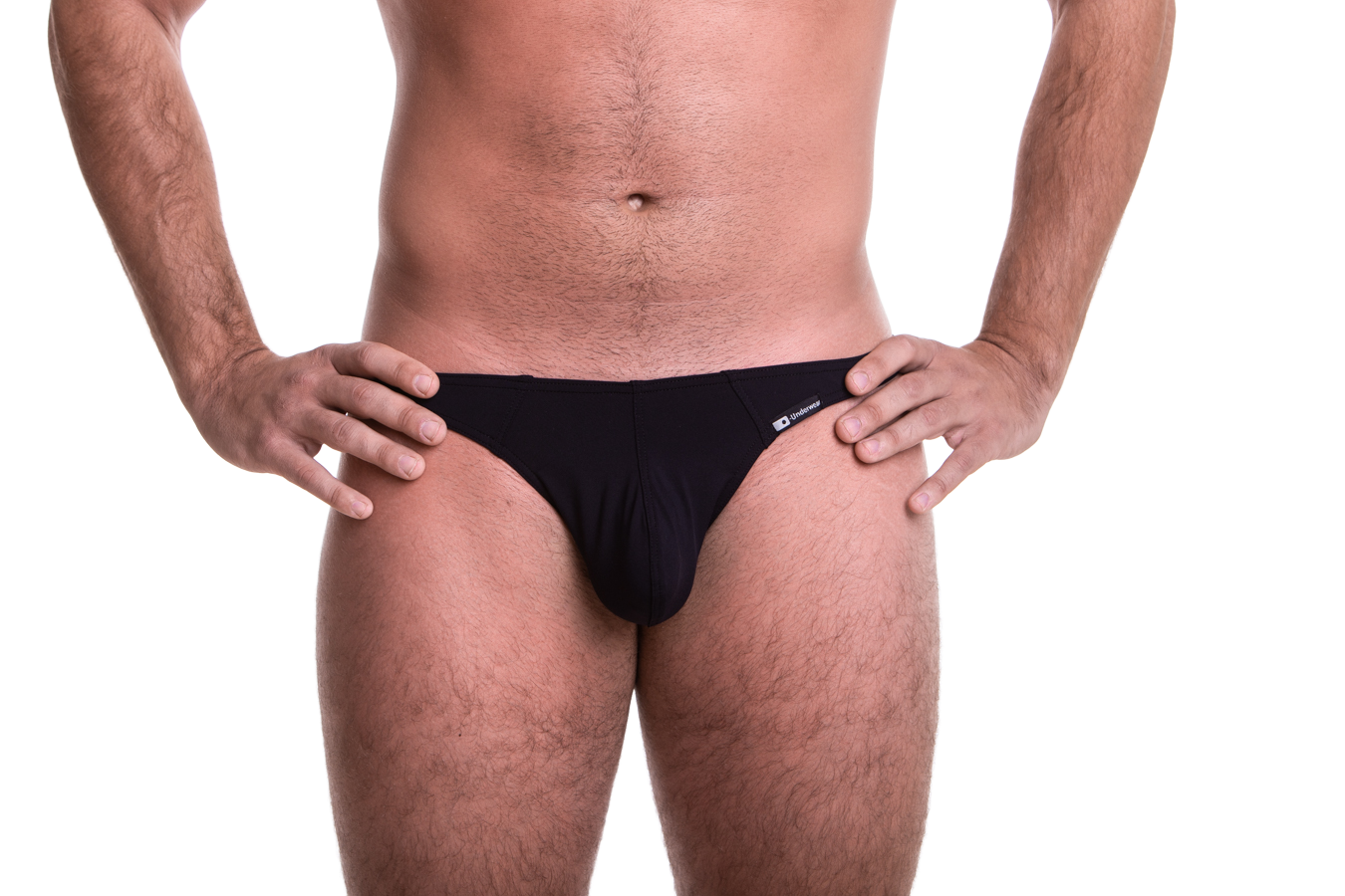Fekete férfi tanga