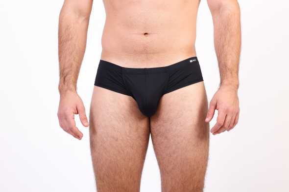 Black mini boxers