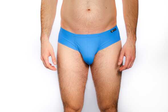 Blue mini boxer