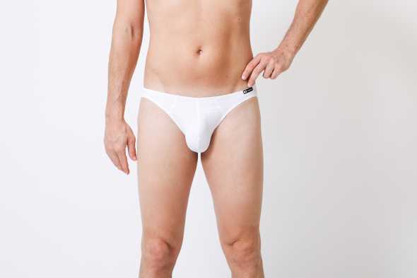White cotton briefs
