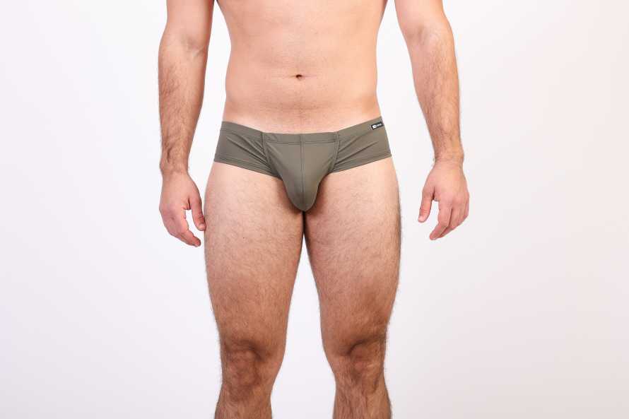 Khaki mini boxers